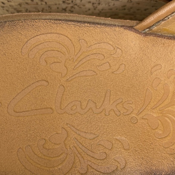 Clarks Women’s Cork Wedge Sandals - Picture 7 of 9